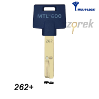 Mul-T-Lock 262+ - MTL600 - surový klíč